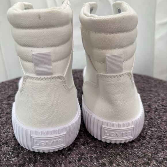 Levi's Womens Canvas Hightop Fashion Sneaker Shoe Size 9 - Picture 5 of 12